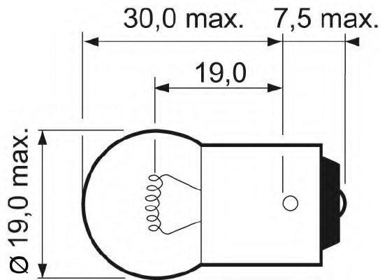 VALEO 032219 Bulb, indicator